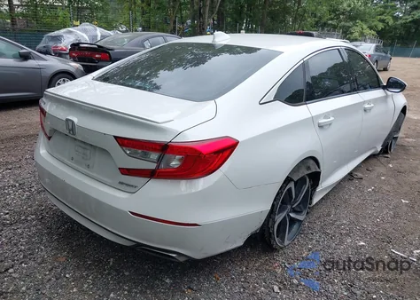 2018 Honda Accord Sport from USA, damaged, VIN 1HGCV1F34JA262655